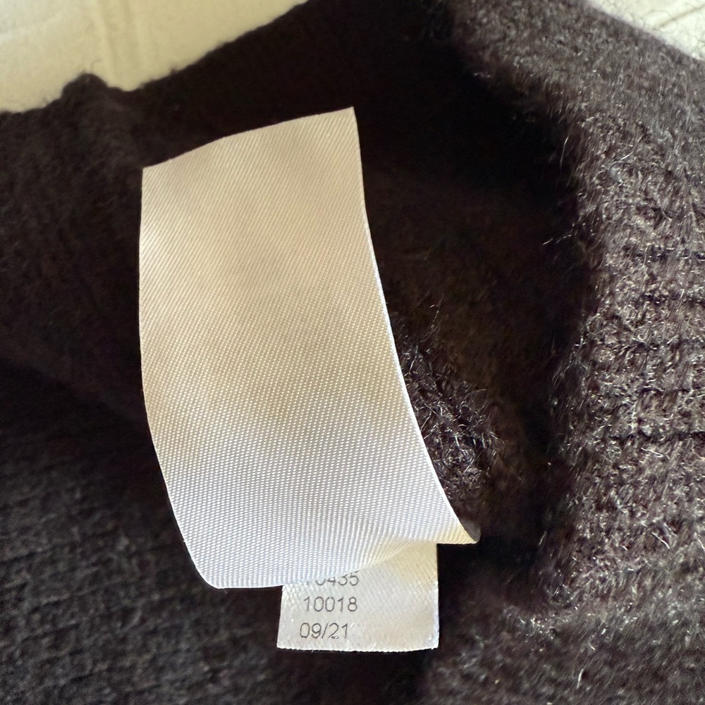 Ann Taylor Black Sweater with Pearl Accents - Picture 7 of 11